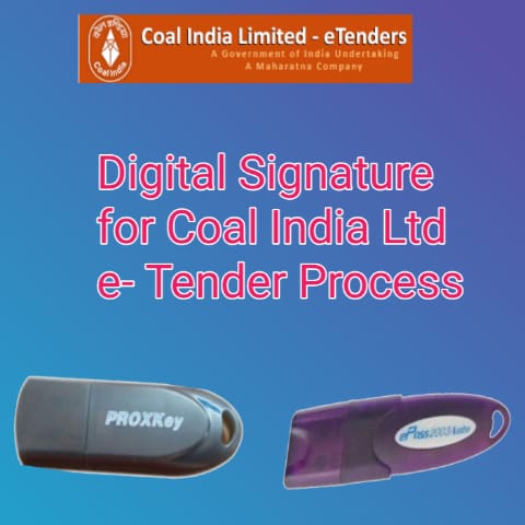 Digital Signature for Coal India tender